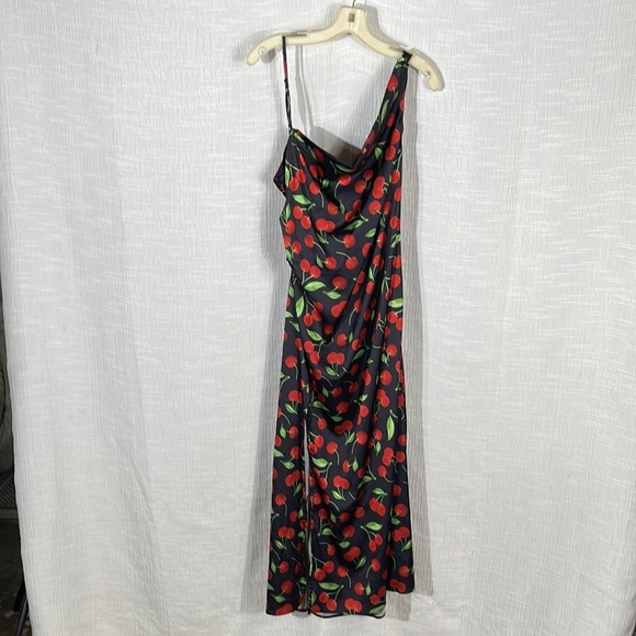 For Love‎ & Lemons Xena Midi Dress in Black Multi - Picture 10 of 10